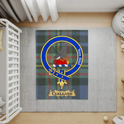 Clan Crest Tartan Plaid Area Rug Home Decor product