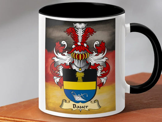 German Family Crest Design Printed Coffee Mug product