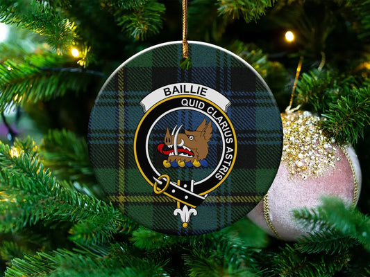 Baillie Clan Tartan Christmas Bauble Christmas product