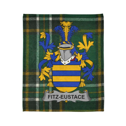 Fitz-Eustace Family Tartan Blanket product type