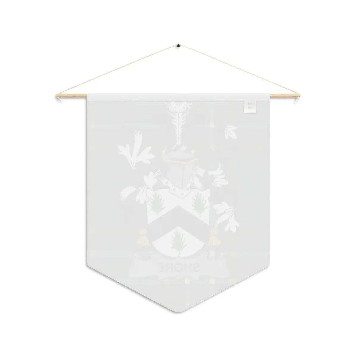 Shore Family Crest Wall Banner Art product