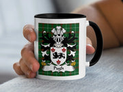 Pugh Welsh Family Crest Mug | Welsh Heritage Gift