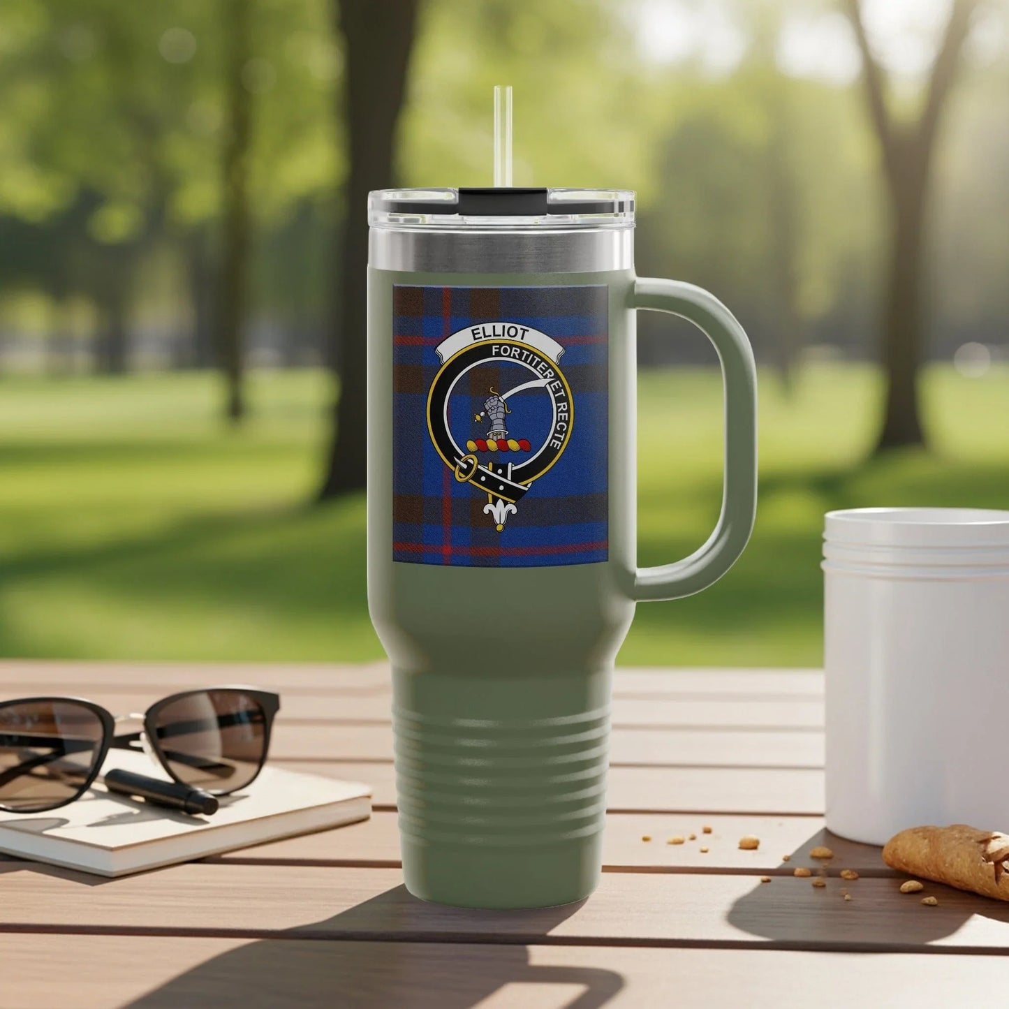 Elliot Fortis Insignia Tartan Design Drinkware product