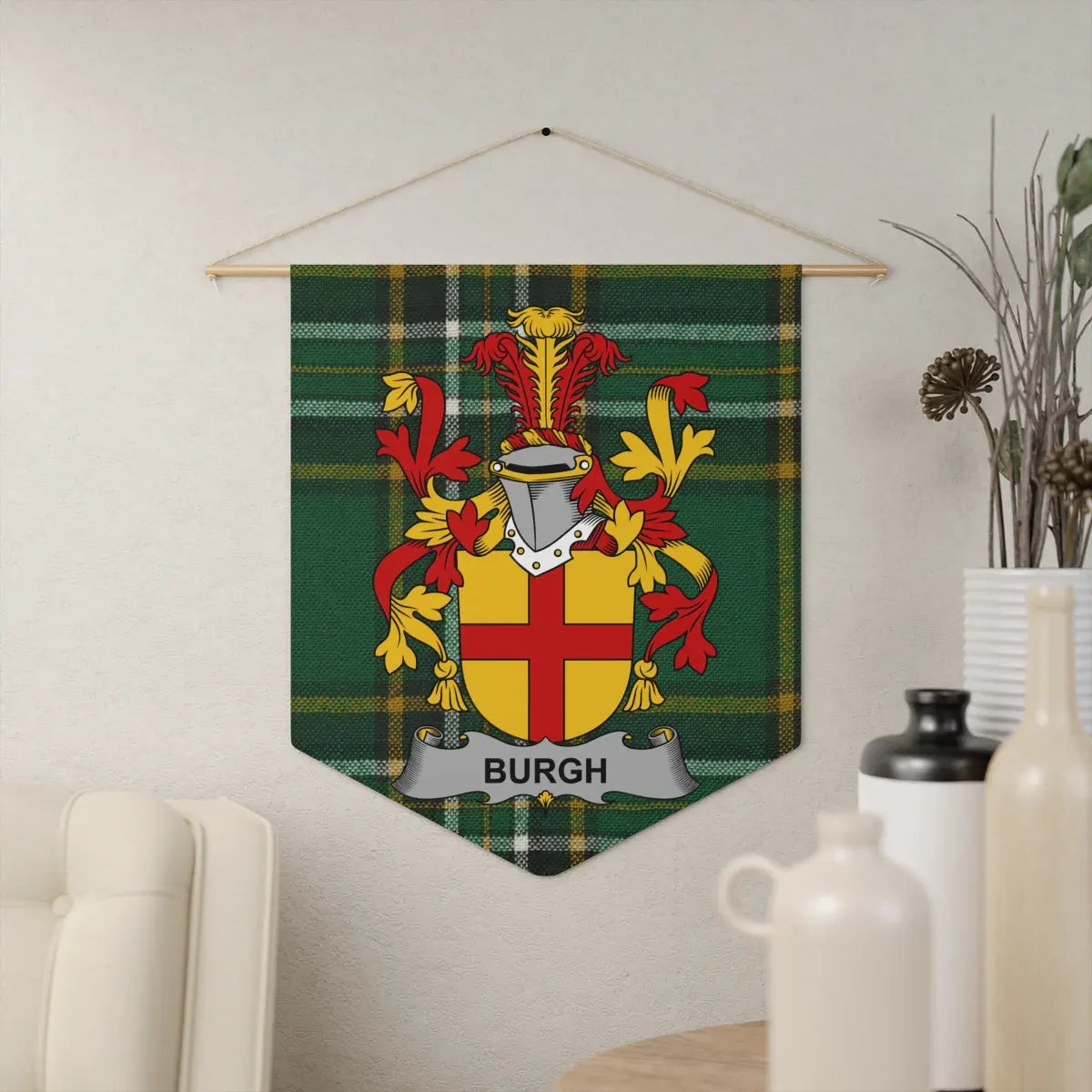 Burgh Crest Scottish Pride Decorative Banner product type
