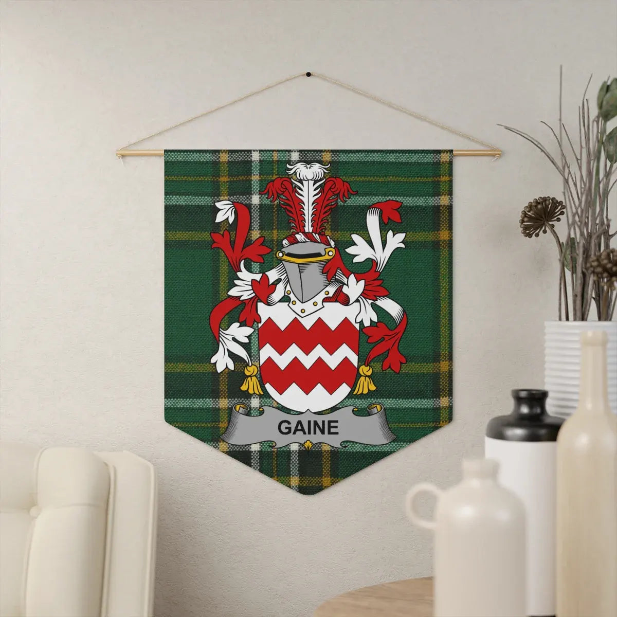 Traditional Family Crest Personalized Wall Art product type