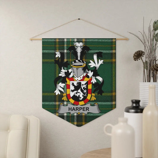 Family Heritage Custom Clan Tartan Wall Banner product type