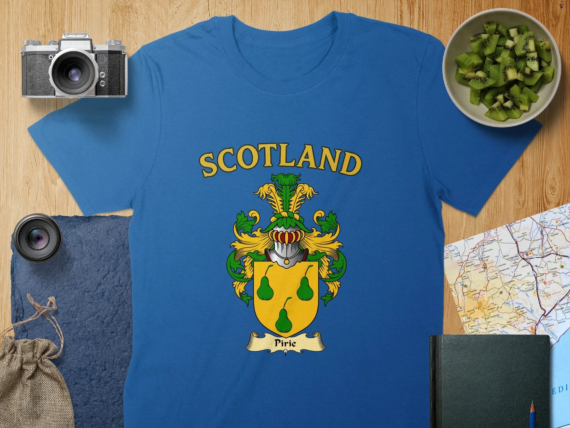 Scotland Heritage Shield Family Crest T-shirt product