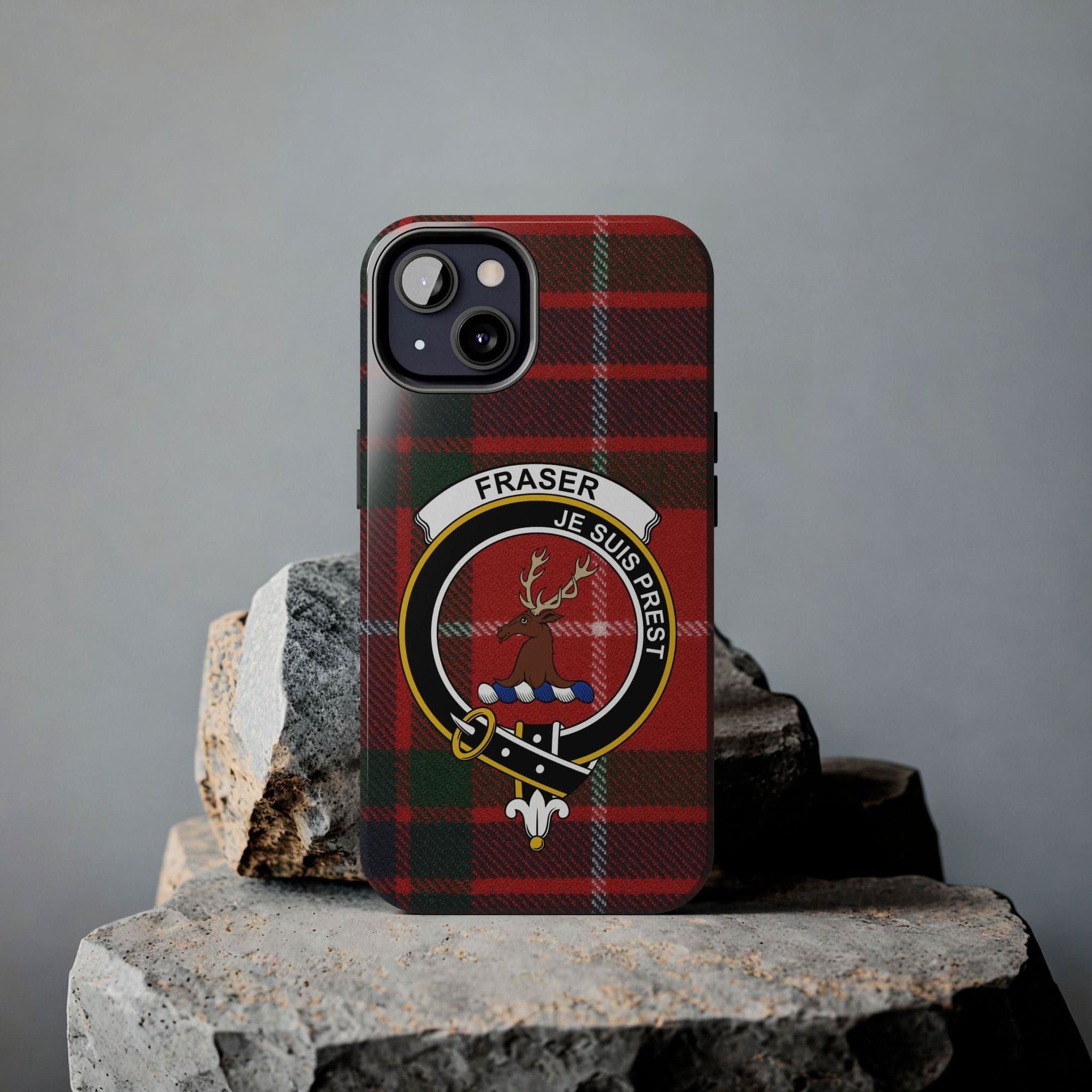 Fraser Clan Scottish Tartan Cell Phone Case - Celtic Ancestry Gifts