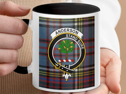 Anderson Stand Sure Scottish Tartan Pattern Mug - Living Stone Gifts