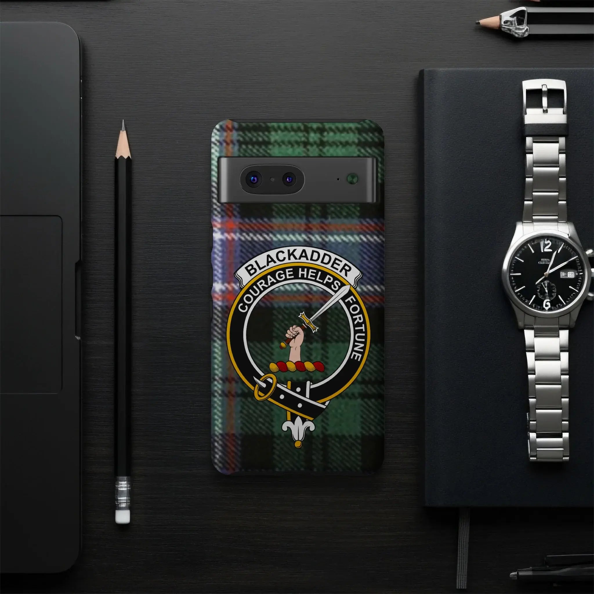 Blackadder Courage Helps Fortune Phone Case