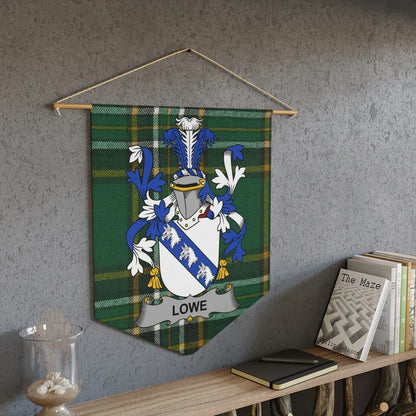 Lowe Coat of Arms Tartan Display Banner product type