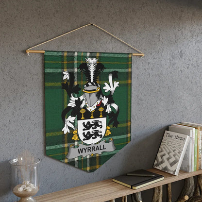 Wyrall Tartan Design Decorative Wall Hanging product type