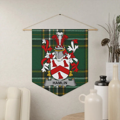 Family Crest Wall Banner Personalized Family product