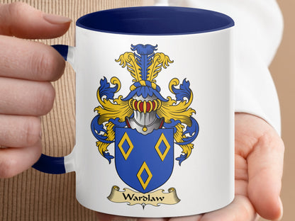 Clan Wardlaw Scottish Coat of Arms Mug - Living Stone Gifts