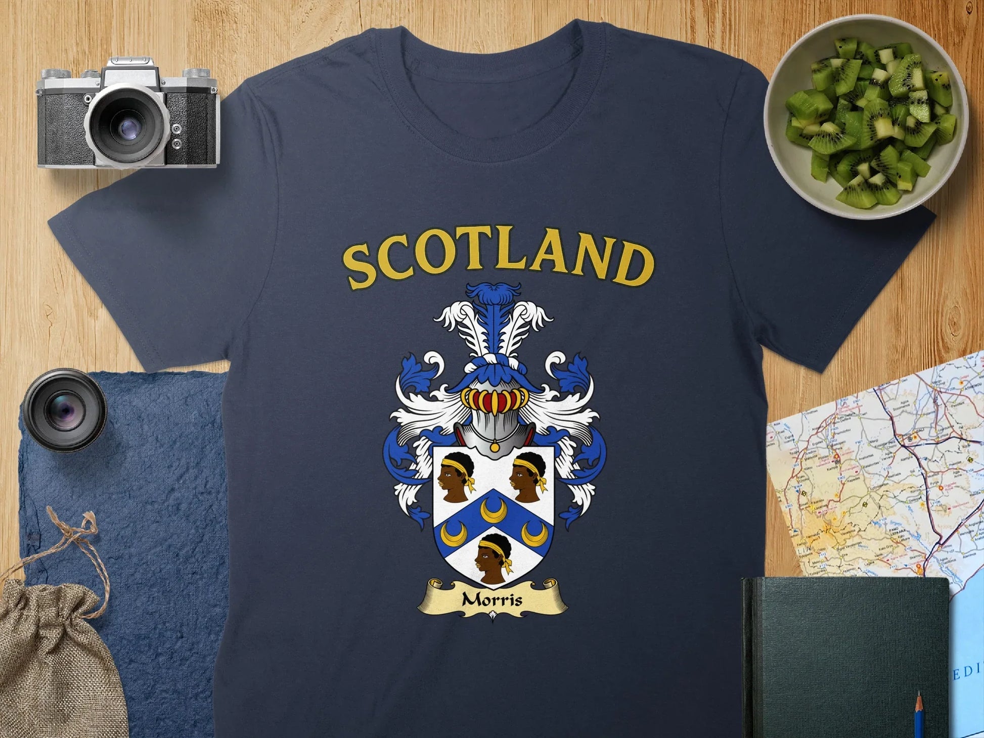 Scotland Heraldic Shirt with Family Crest product