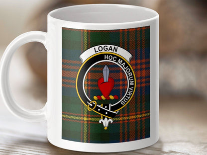 Clan Logan Scottish Crest Ceramic Mug product type