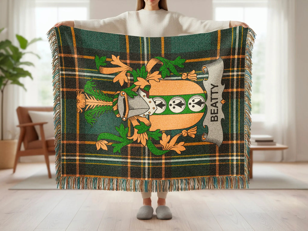 Beatty Coat Arms Green Plaid Design product type