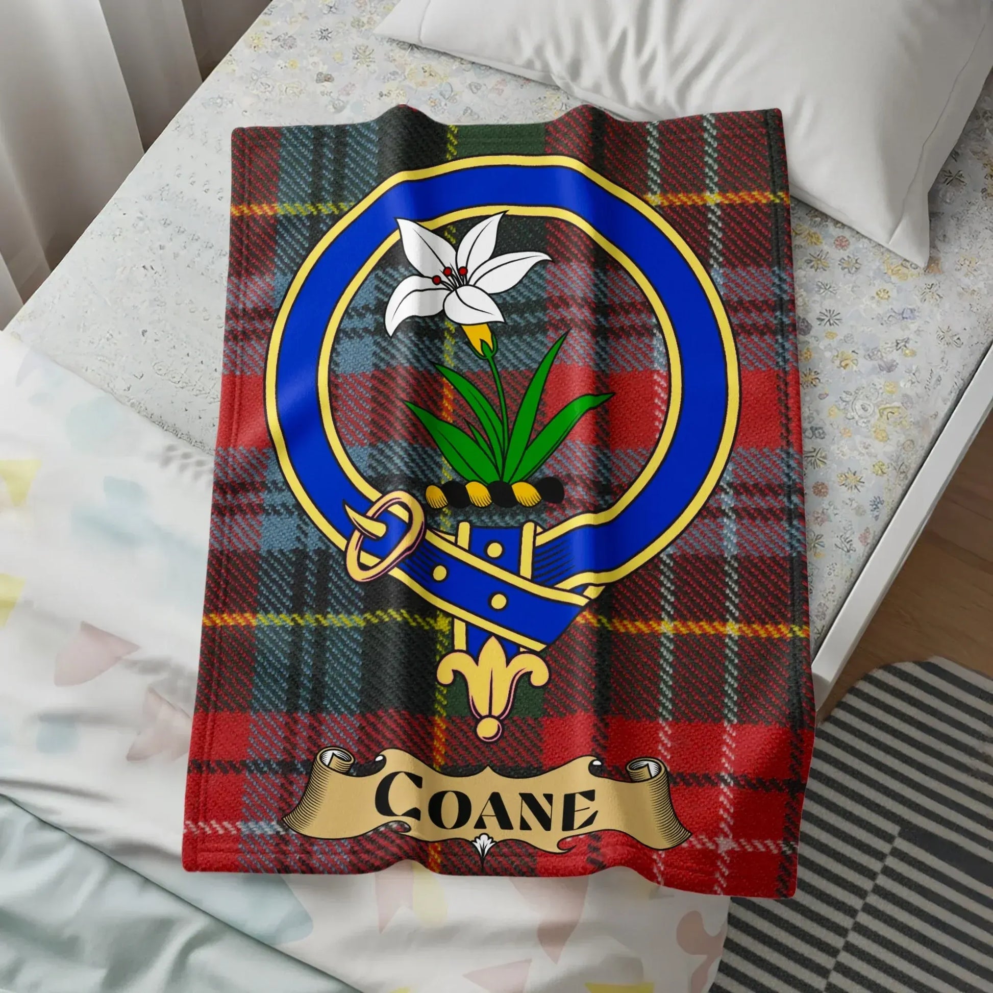 Coane Tartan Plaid Blanket Cozy Warm Soft Throw product