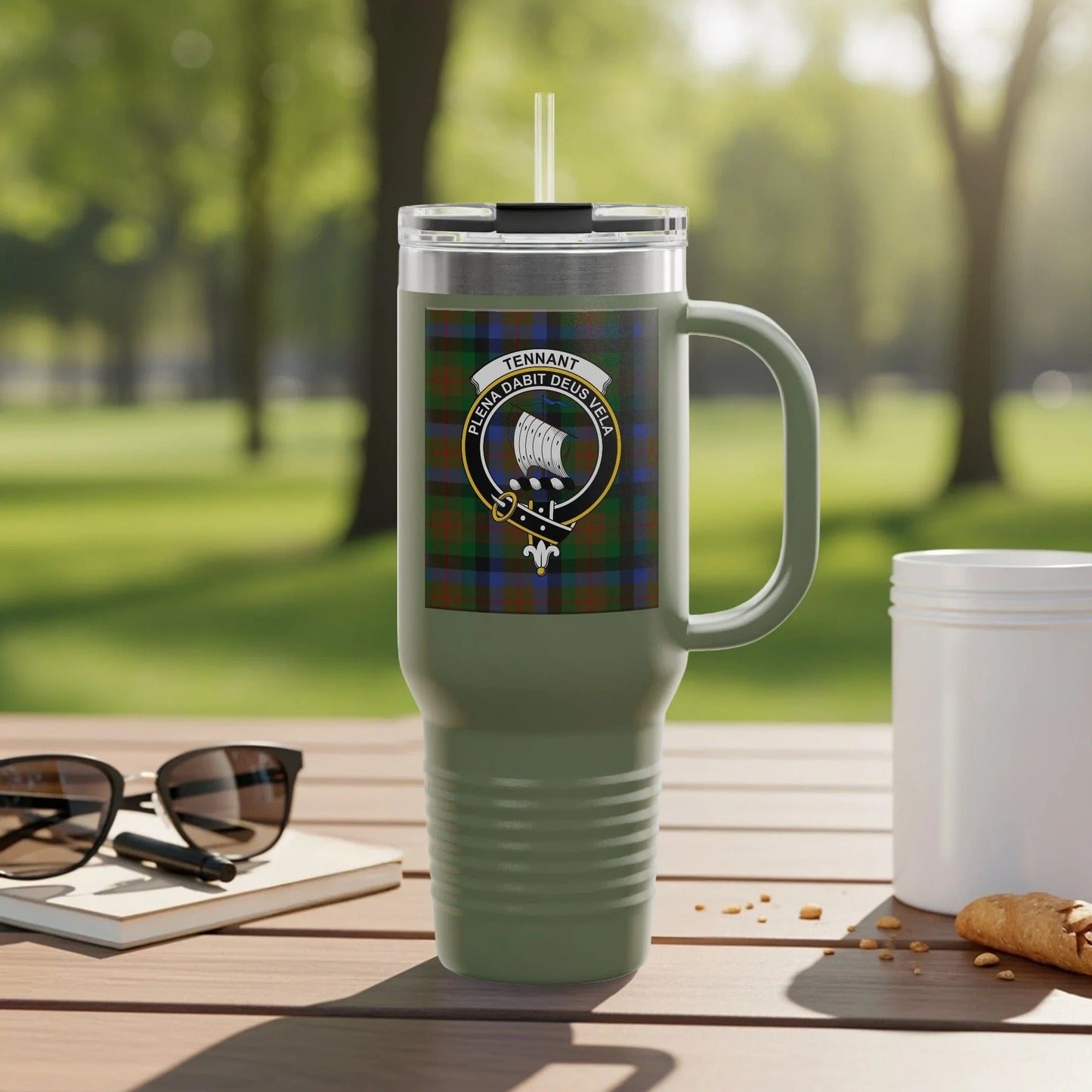 Scottish Clan Crest Travel Mug Insulated Tumbler product