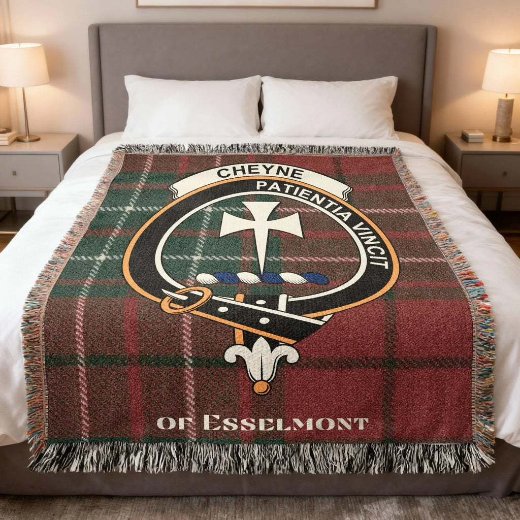 Cheyne Patientia Vincit Of Esselmont Blanket