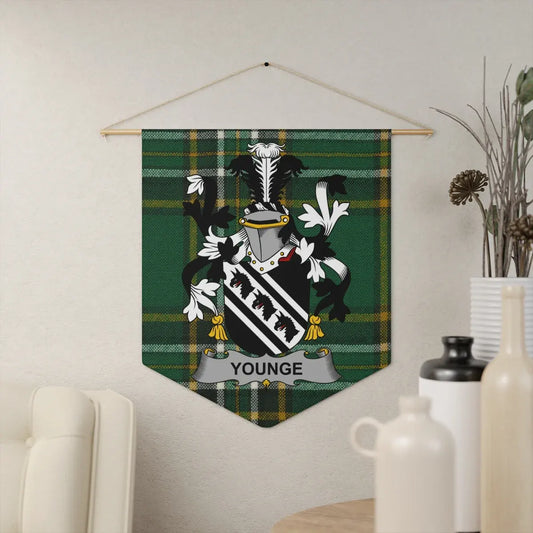 Younge Family Crest Wall Art Heraldic Decor product