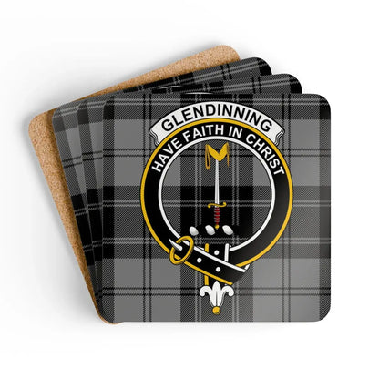Glendinning Have Faith In Christ Plaid Coaster Set product type