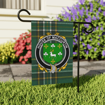 House of MacCurtin Plaid Garden Flag Product