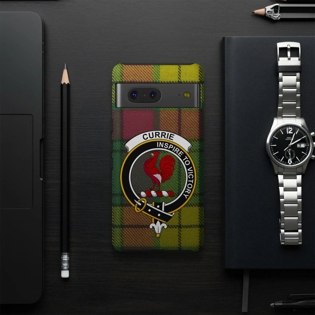 Currie Inspire To Victory Tartan Phone Case