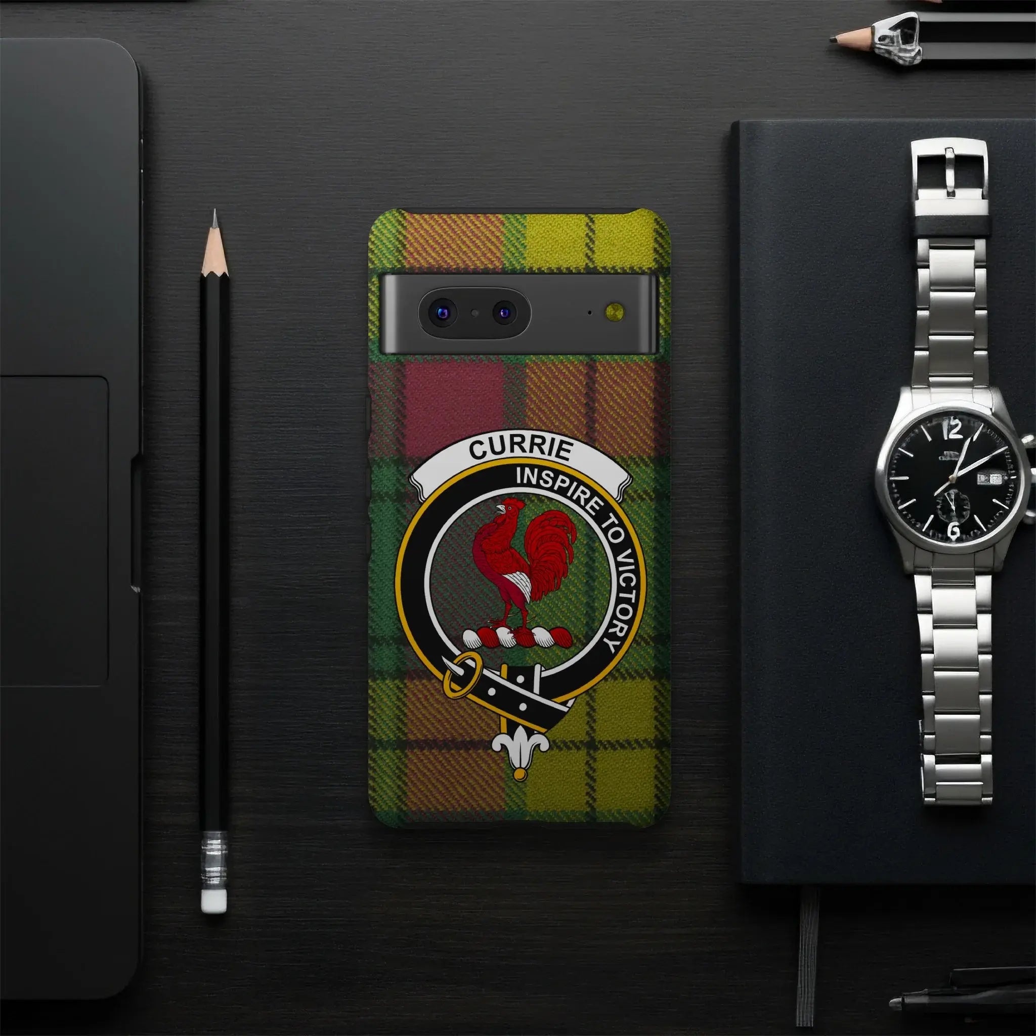 Currie Inspire To Victory Tartan Phone Case