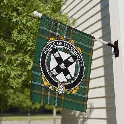 House of O'Connolly Plaid Flag Outdoor Decor