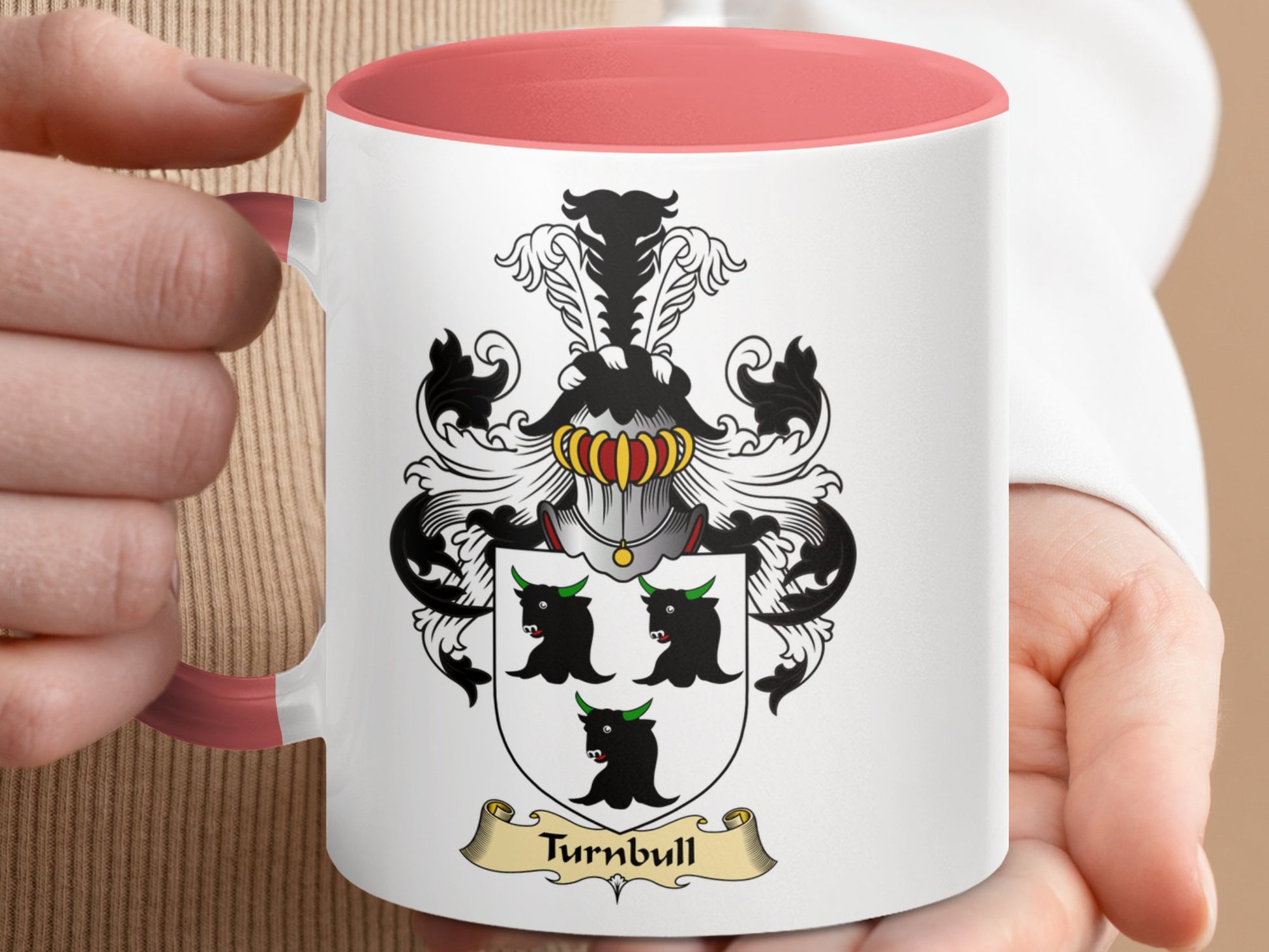 Clan Turnbull Scottish Coat of Arms Mug - Living Stone Gifts