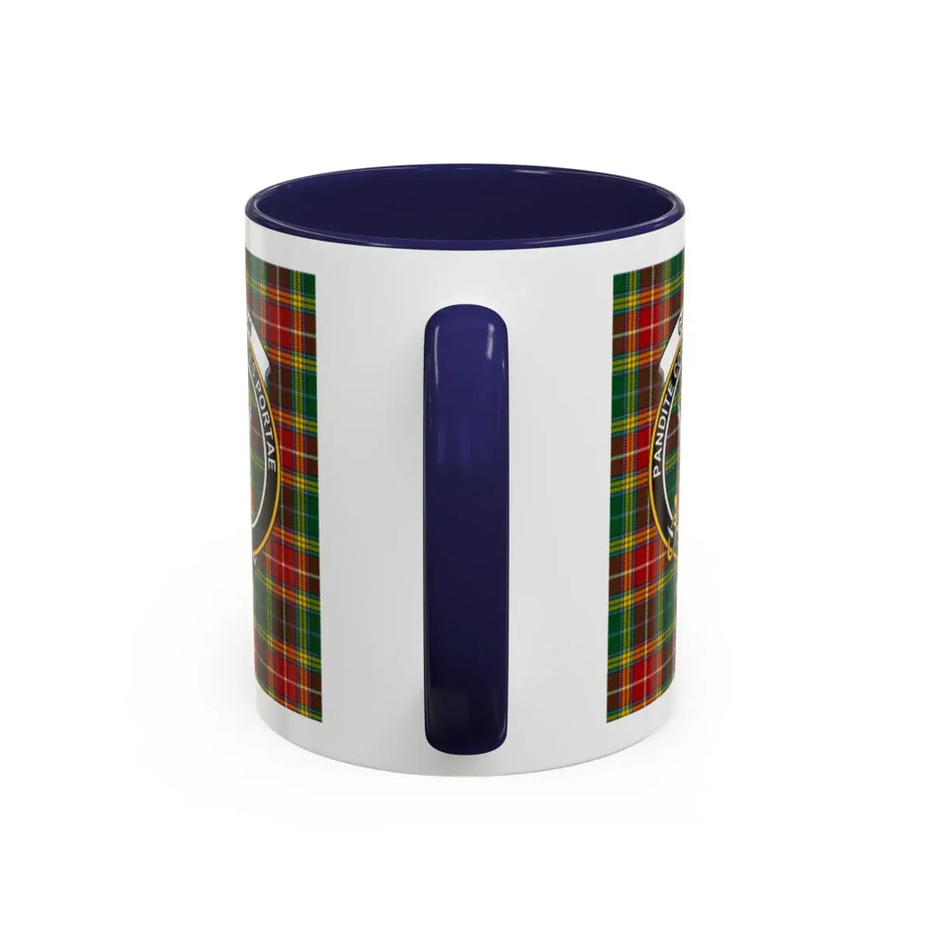 Tartan Patterned Ceremonial Crest Coffee Mug