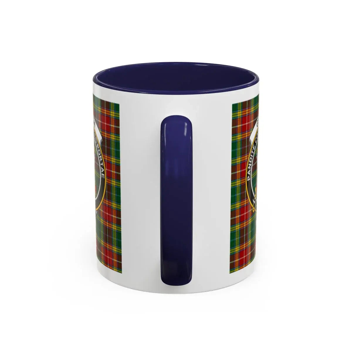 Tartan Patterned Ceremonial Crest Coffee Mug