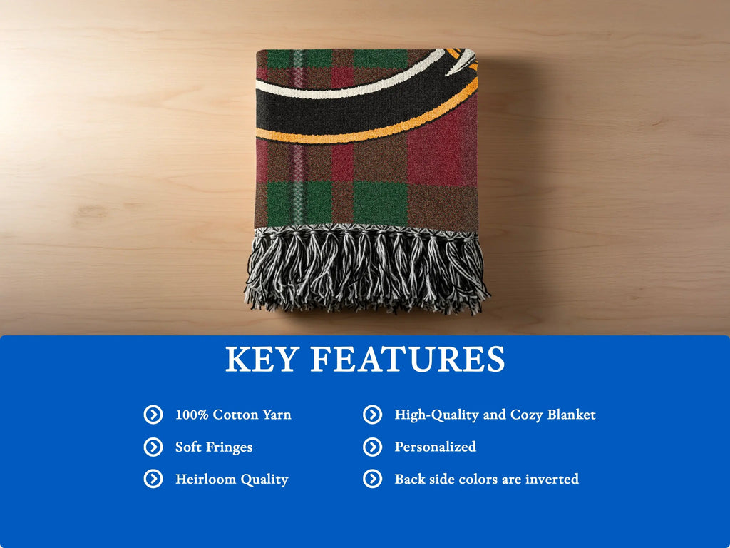 Cozy and High-Quality Personalized Heirloom Blanket