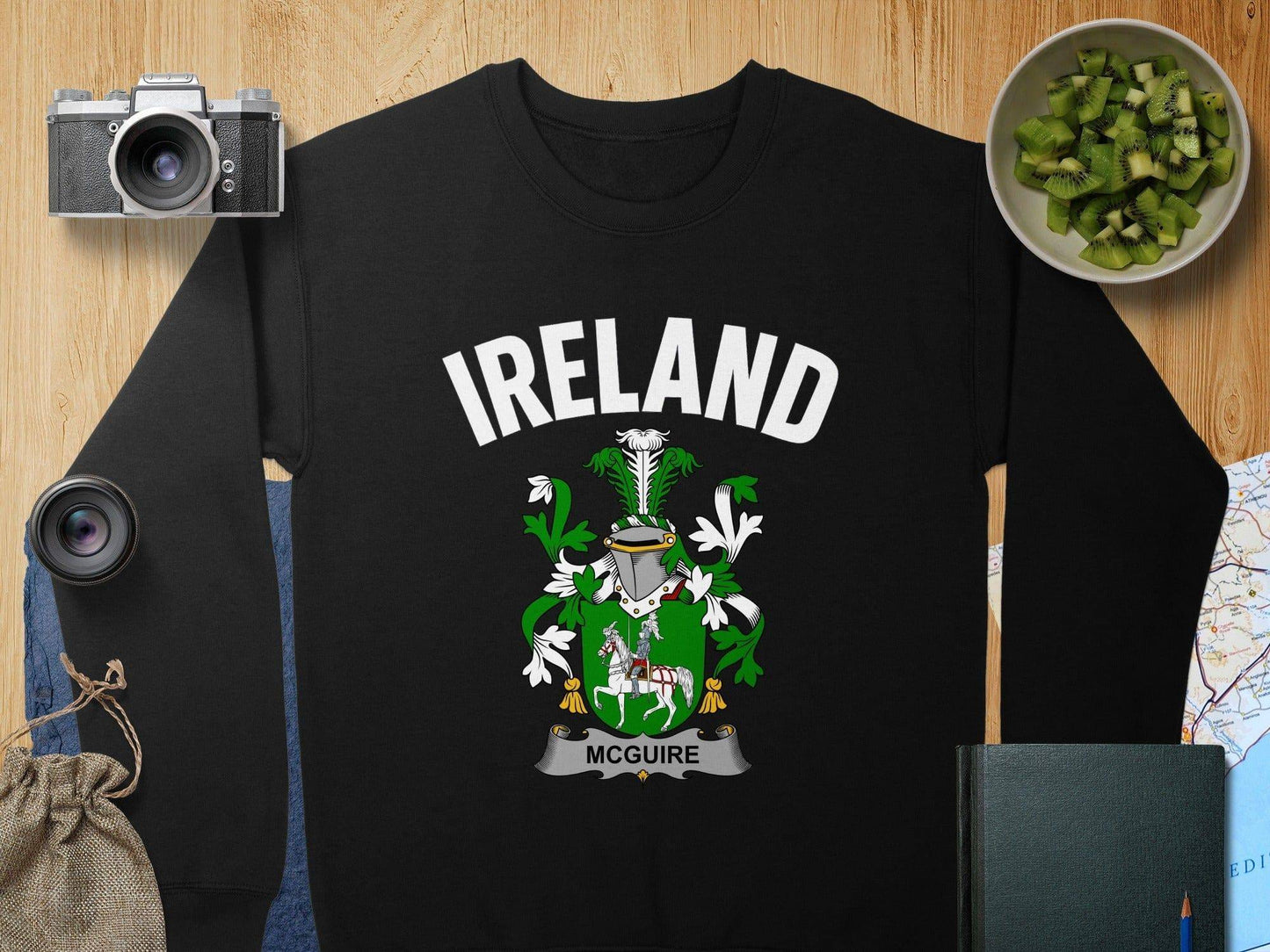 Ireland McGuire Crest Black Sweater Product type