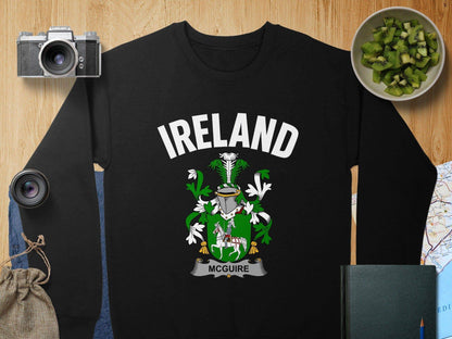 Ireland McGuire Crest Black Sweater Product type