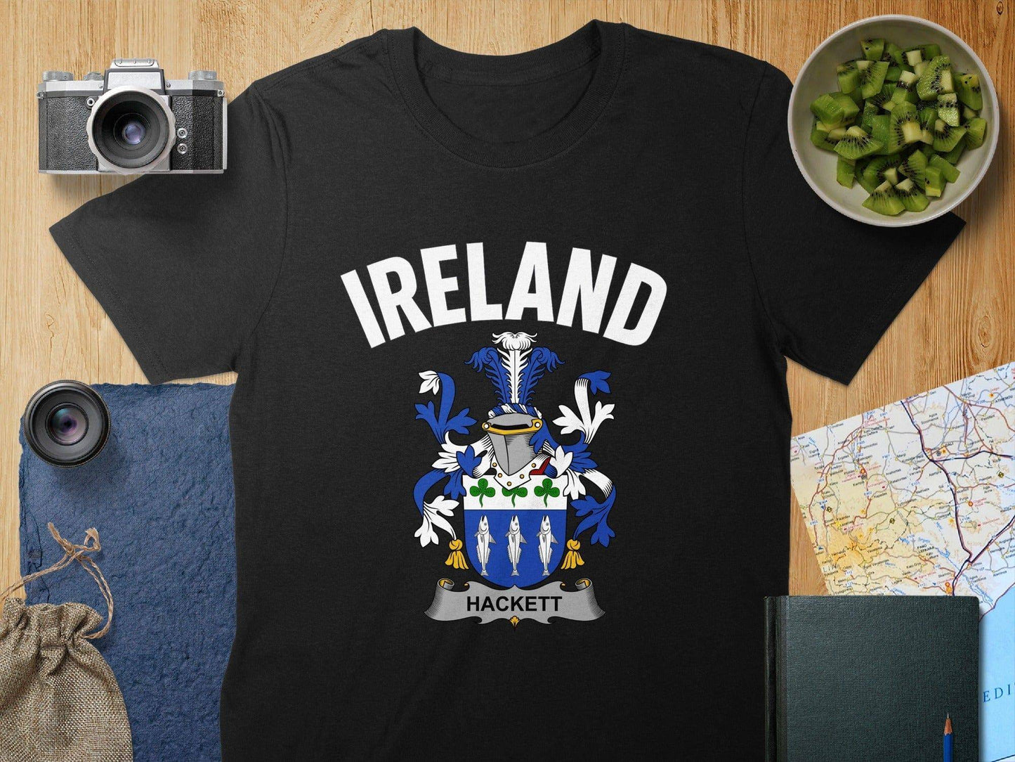 Ireland Hackett Family Crest T-Shirt product type