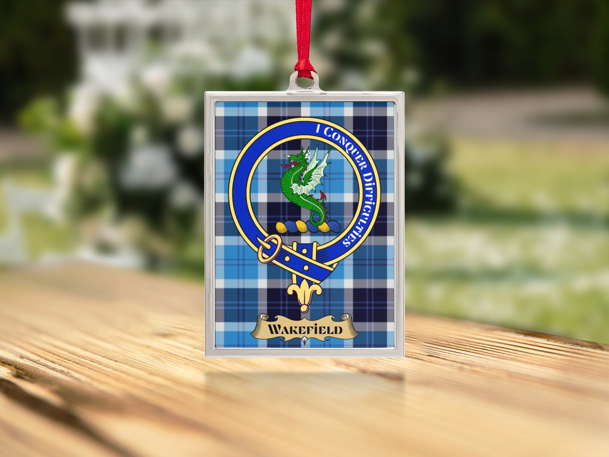 I Conquer Difficulties Wakefield Ornament product