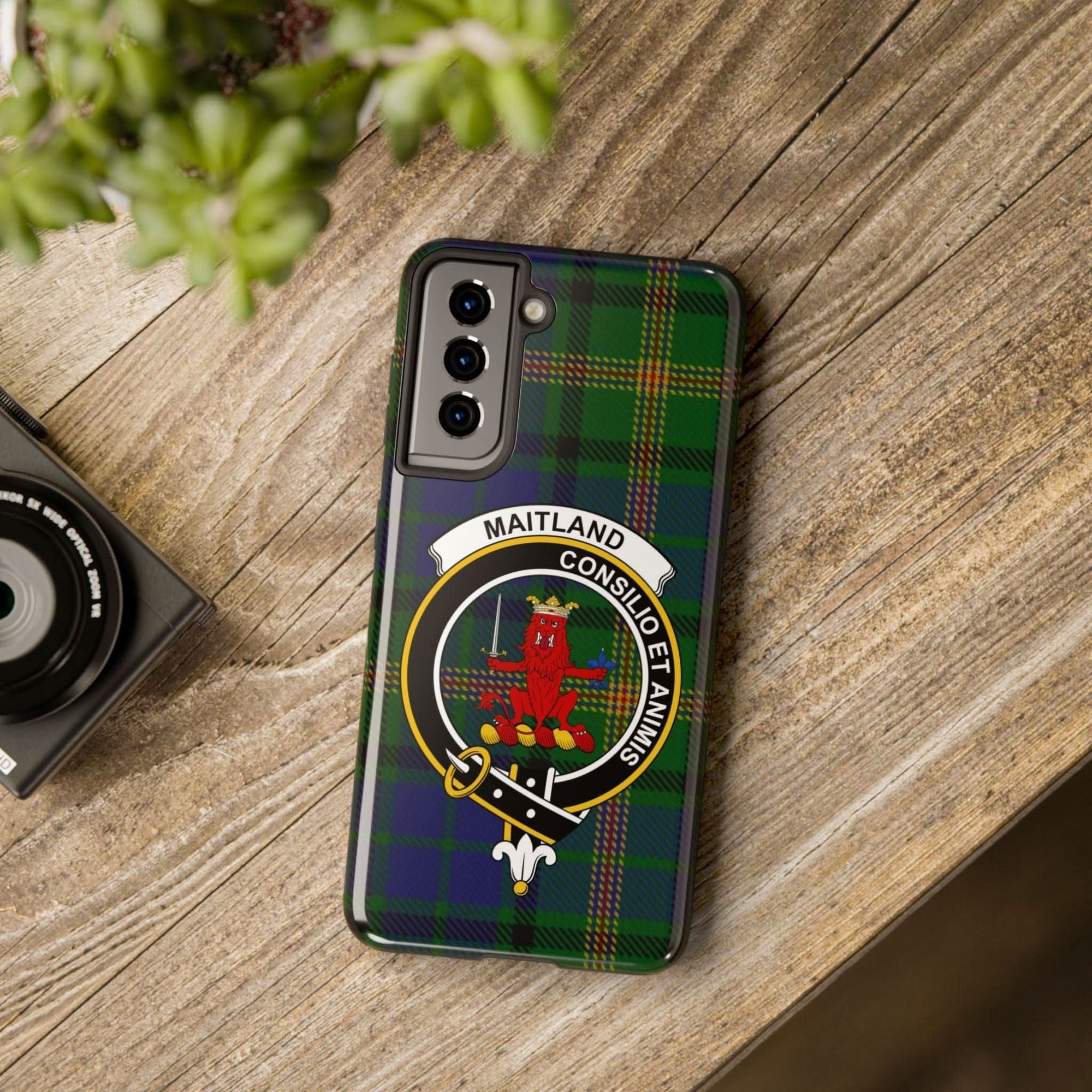Maitland Clan Scottish Tartan Cell Phone Case - Celtic Ancestry Gifts