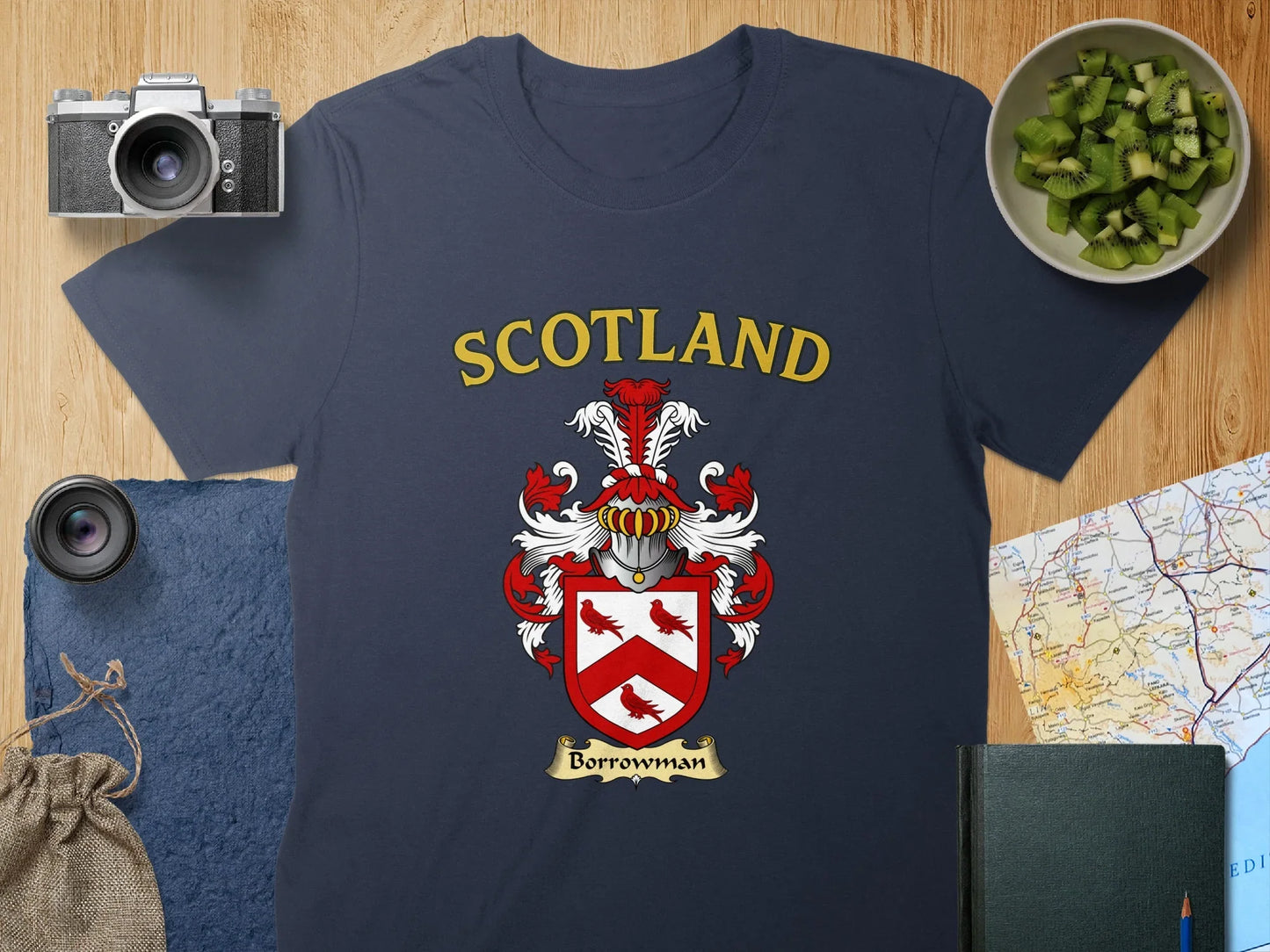Scotland Borrowman Crest Graphic T-Shirt product type