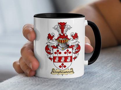 Clan Umphrastoun Scottish Coat of Arms Mug - Living Stone Gifts