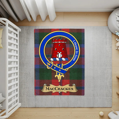 MacCracken Clan Tartan Plaid Design Area Rug product