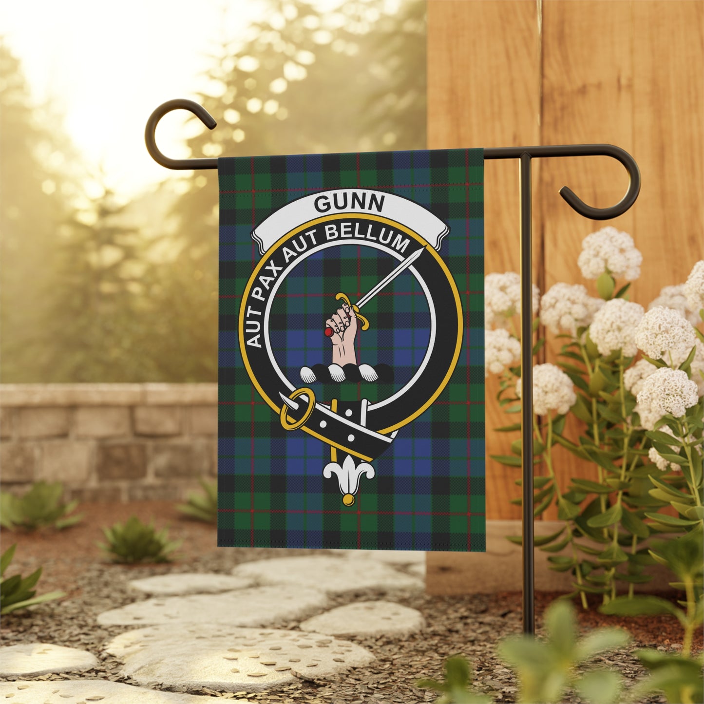 Gunn Clan Scottish Clan Scottish Tartan Crest Garden Flag