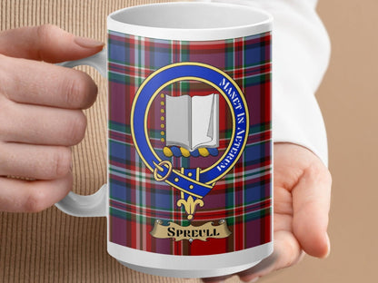 Spreull Plaid Design Coffee Mug Product