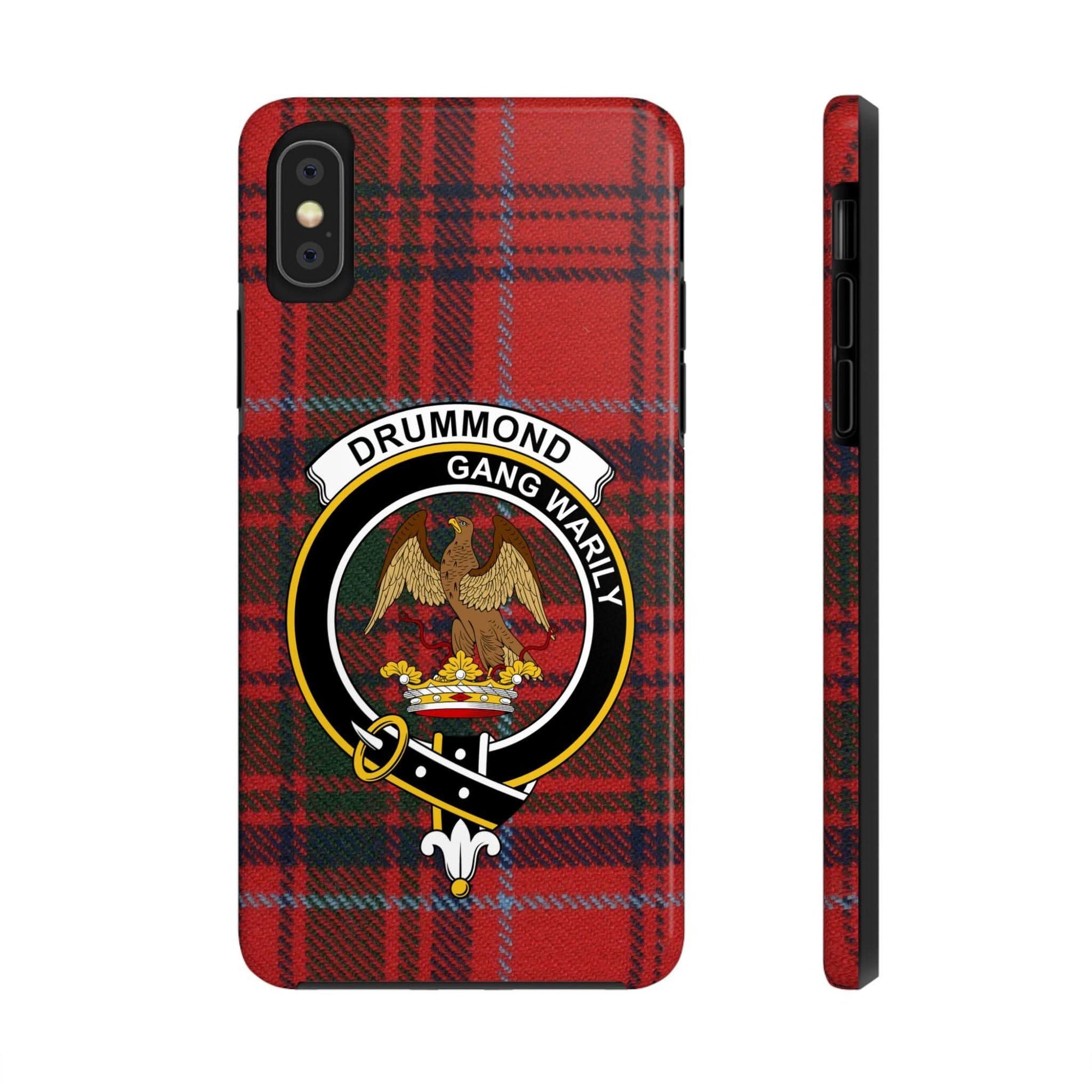 Drummond Clan Scottish Tartan Cell Phone Case - Celtic Ancestry Gifts