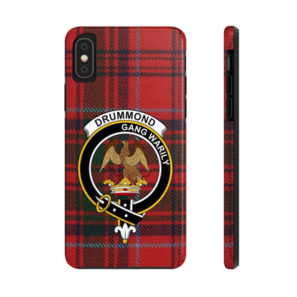 Drummond Clan Scottish Tartan Cell Phone Case - Celtic Ancestry Gifts