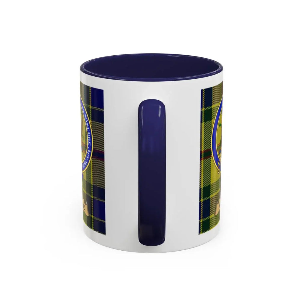 McCabe clan crest mug shown in 11 oz and 15 oz sizes