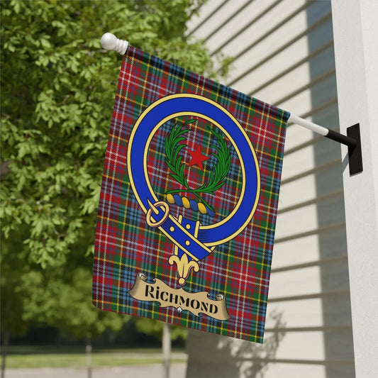 Richmond Tartan Design Decorative Flag product