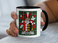 Grady Irish National Tartan ceramic accent mug