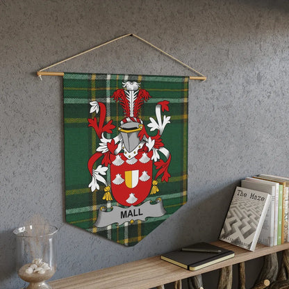 Mall Green and Red Patterned Wall Hanging product